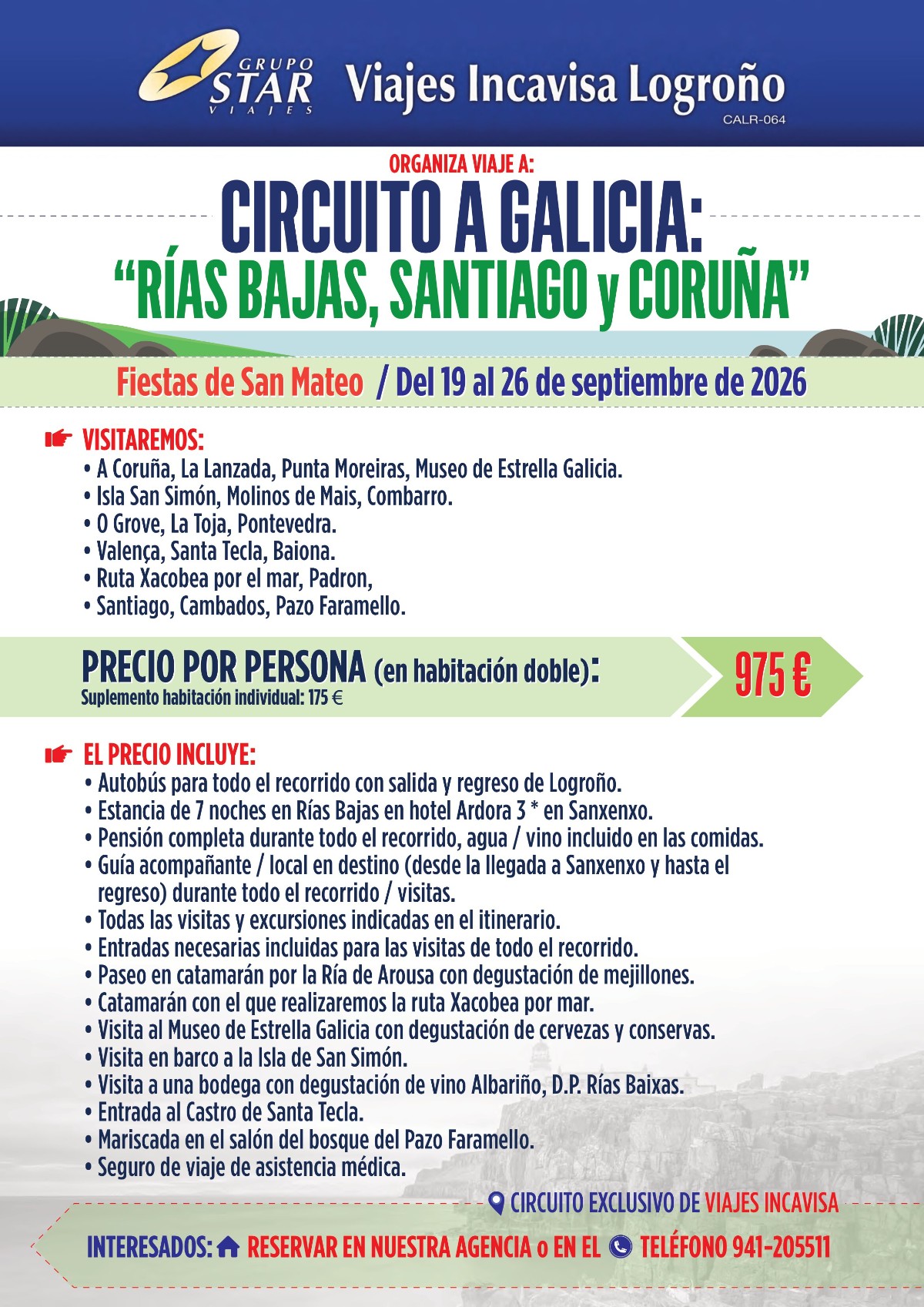 cartel viaje a galicia san mateo 2026 jpg